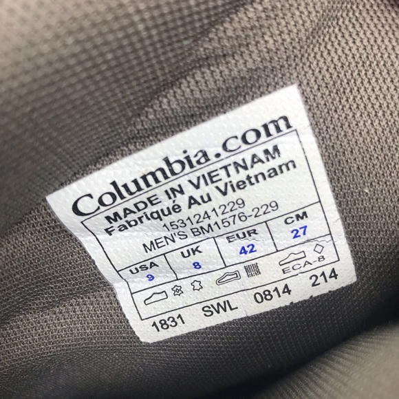 Columbia Men's Waterproof Gray Boots - Picture 13 of 13